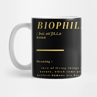 Word Biophilia Mug